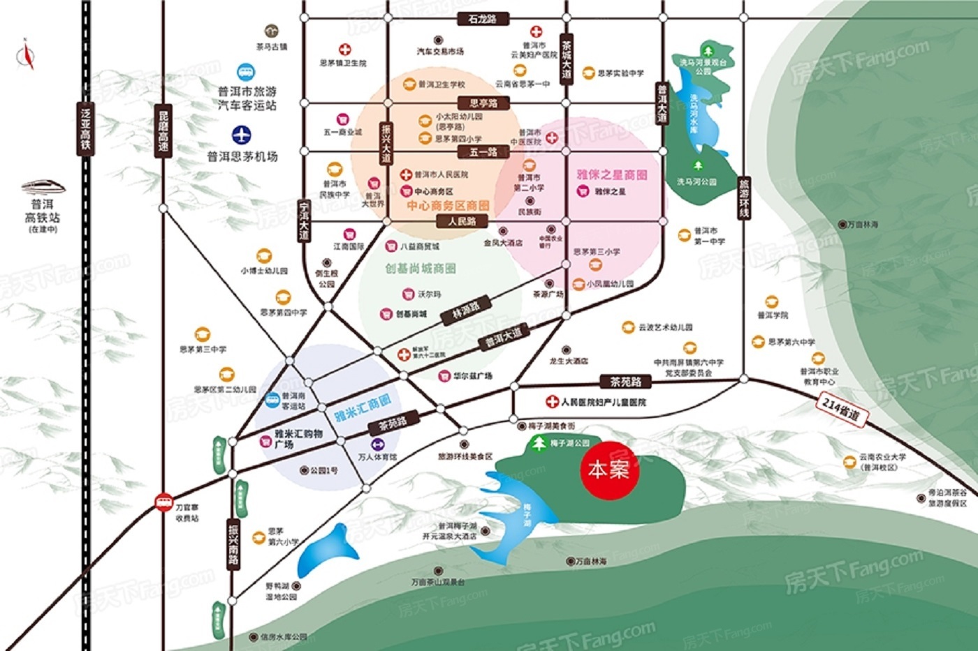 融創普洱國際健康城圖片_樣板間圖_位置圖_裝修效果圖-普洱房天下