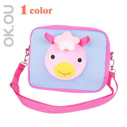 麗家寶貝 可歐可優(yōu)立體卡通斜挎包，安全高品質(zhì)的母嬰購物首選
