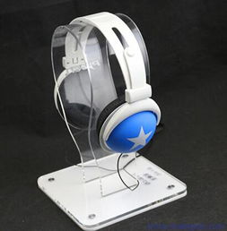 深圳新品 亞克力透明水晶U型耳機(jī)架，如何點(diǎn)亮你的桌面？
